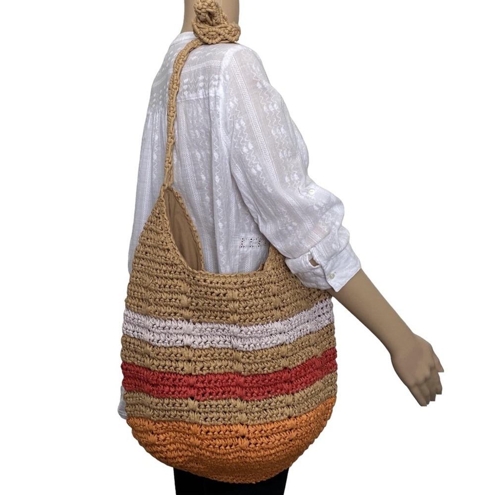 NWOT Universal Threads Woven Beach Tote Bag